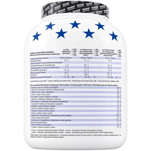 Weider Premium Whey Protein fehérjepor - 2,3 kg - vanília fagyi