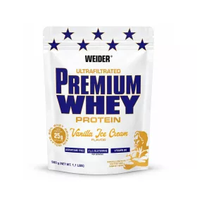   Weider Premium Whey Protein fehérjepor - 500 g - vanília fagyi