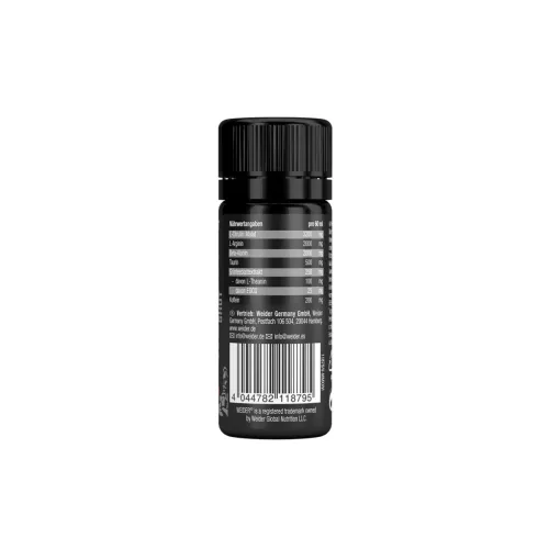 Weider Premium Pre Workout Shot - narancs - 12x60 ml