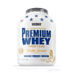   Weider Premium Whey Protein fehérjepor - 2,3 kg - vanília-karamella