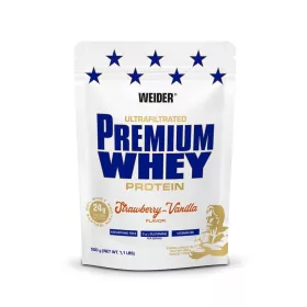   Weider Premium Whey Protein fehérjepor - 500 g - eper-vanília