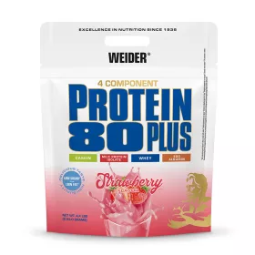 Weider Protein 80 Plus fehérjepor - 2 kg - eper