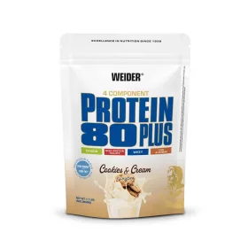 Weider Protein 80 Plus fehérjepor - 500 g - keksz-tejszín
