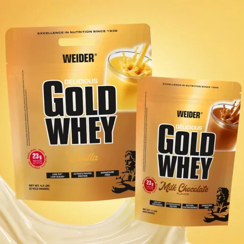 Weider Gold Whey fehérjepor - 500 g - tejcsokoládé
