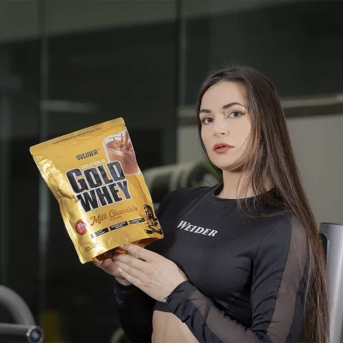 Weider Gold Whey fehérjepor - 500 g - tejcsokoládé