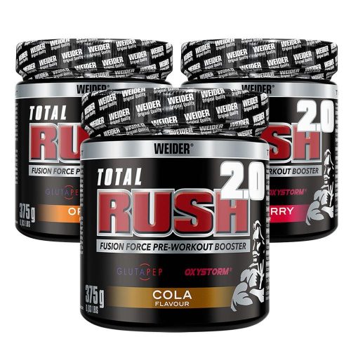 Weider Total Rush 2.0 teljesítményfokozó - 375 g - kóla