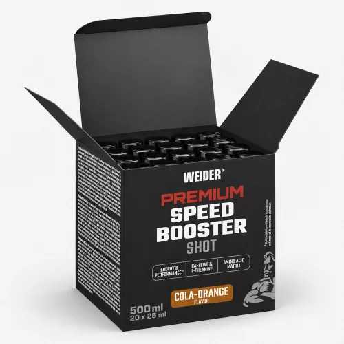 Weider Premium Speed Booster Shot - kóla-narancs - 20x25ml