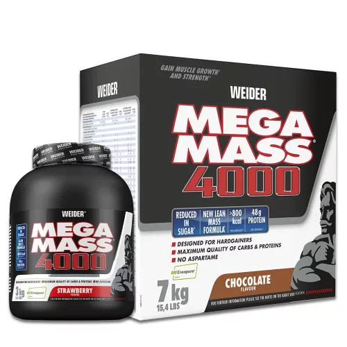 Weider Mega Mass 4000 tömegnövelő - 3 kg - csoki
