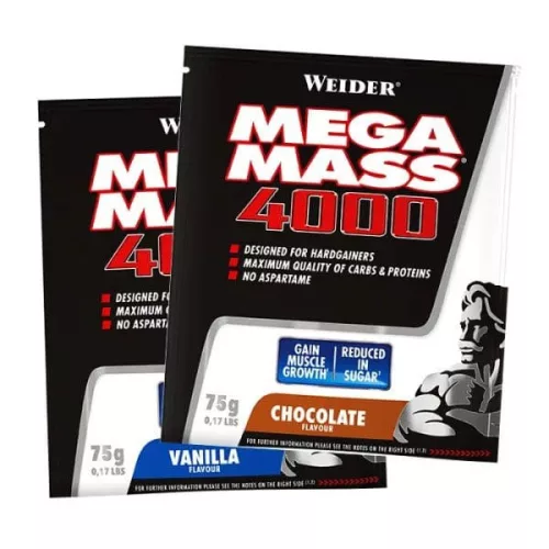 Weider Mega Mass 4000 tömegnövelő - 75 g - csoki