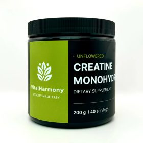 VitalHarmony Kreatin-monohidrát - 200 g