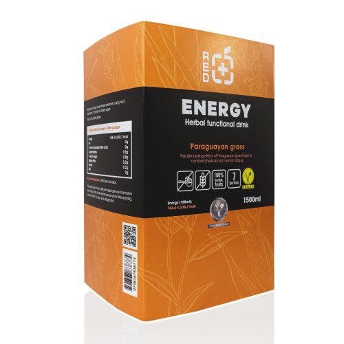 RedPower Energy - gyógynövényes funkcionális ital - 1500 ml