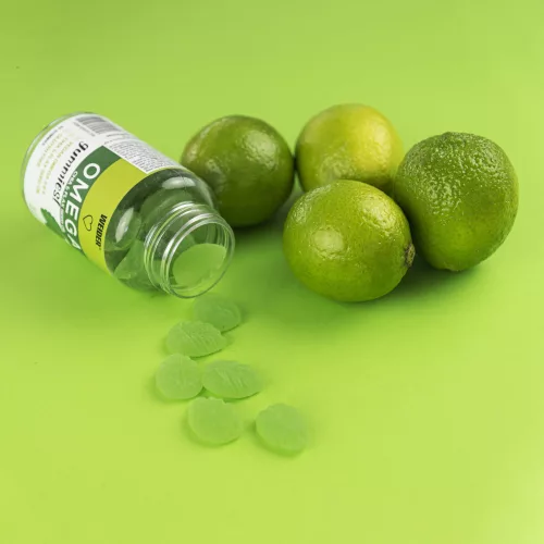 Weider Omega Up gumicukor - Lime ízben