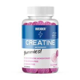   Weider Mikronizált Kreatin gumicukor - Bubblegum íz - 66 db