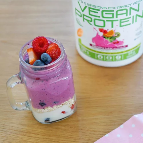 Weider Vegan Protein vegán fehérjepor - 750 g - keksz
