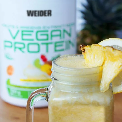 Weider Vegan Protein vegán fehérjepor - 750 g - keksz