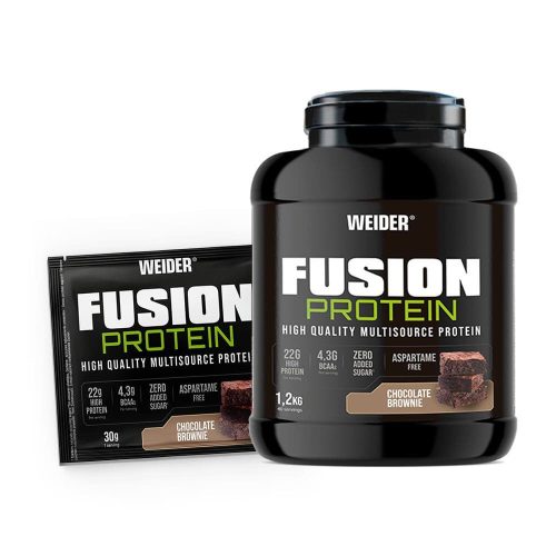 Weider Fusion Protein fehérjepor - 1,2 kg - csokis brownie