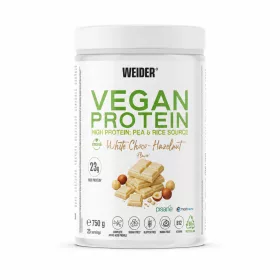   Weider Vegan Protein vegán fehérjepor - 750 g - fehércsokis törökmogyoró