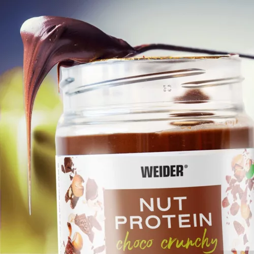 Weider Whey Protein Vegán fehérjekrém - ropogós csokis törökmogyoró - 250 g