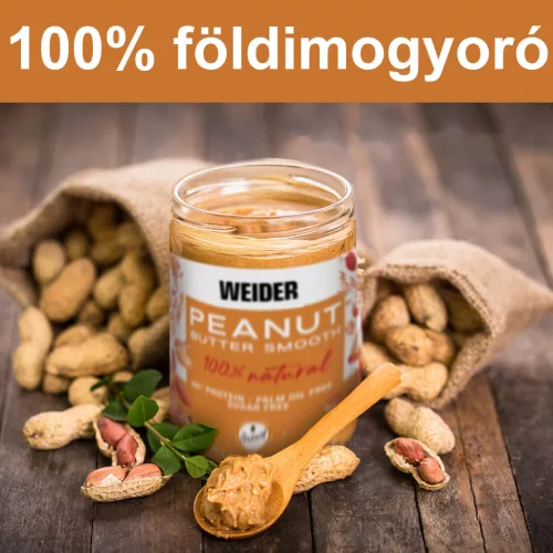 Weider Protein Peanut butter natúr mogyorókrém - 350 g