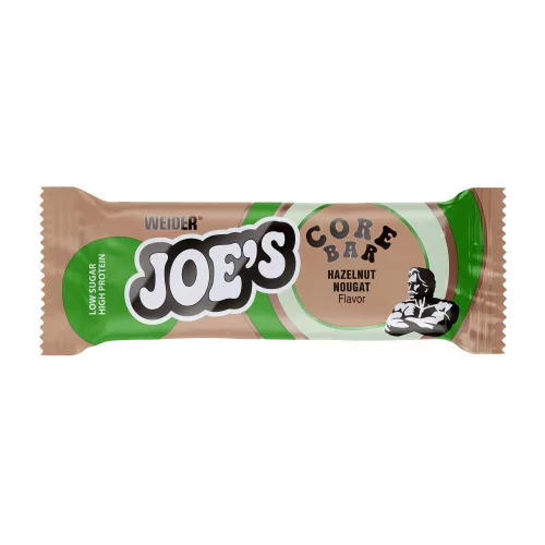 Weider Joe’s Core Bar fehérje szelet - 12x45g - mogyoró-nugát