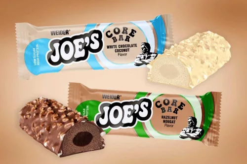 Weider Joe’s Core Bar fehérje szelet - 12x45g - kókusz-fehércsoki