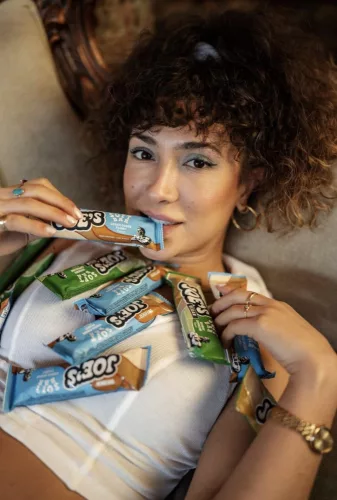 Weider Joe’s Soft Bar fehérje szelet - 12x50g - sütis-mogyoró