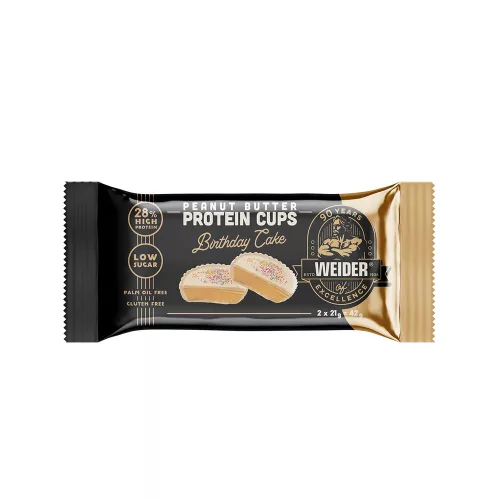 Weider Protein Peanut Butter Cups - szülinapi torta - 20x42 g