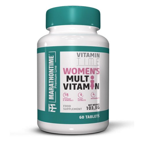 Női multivitamin komplex 33 összetevővel - 60 db